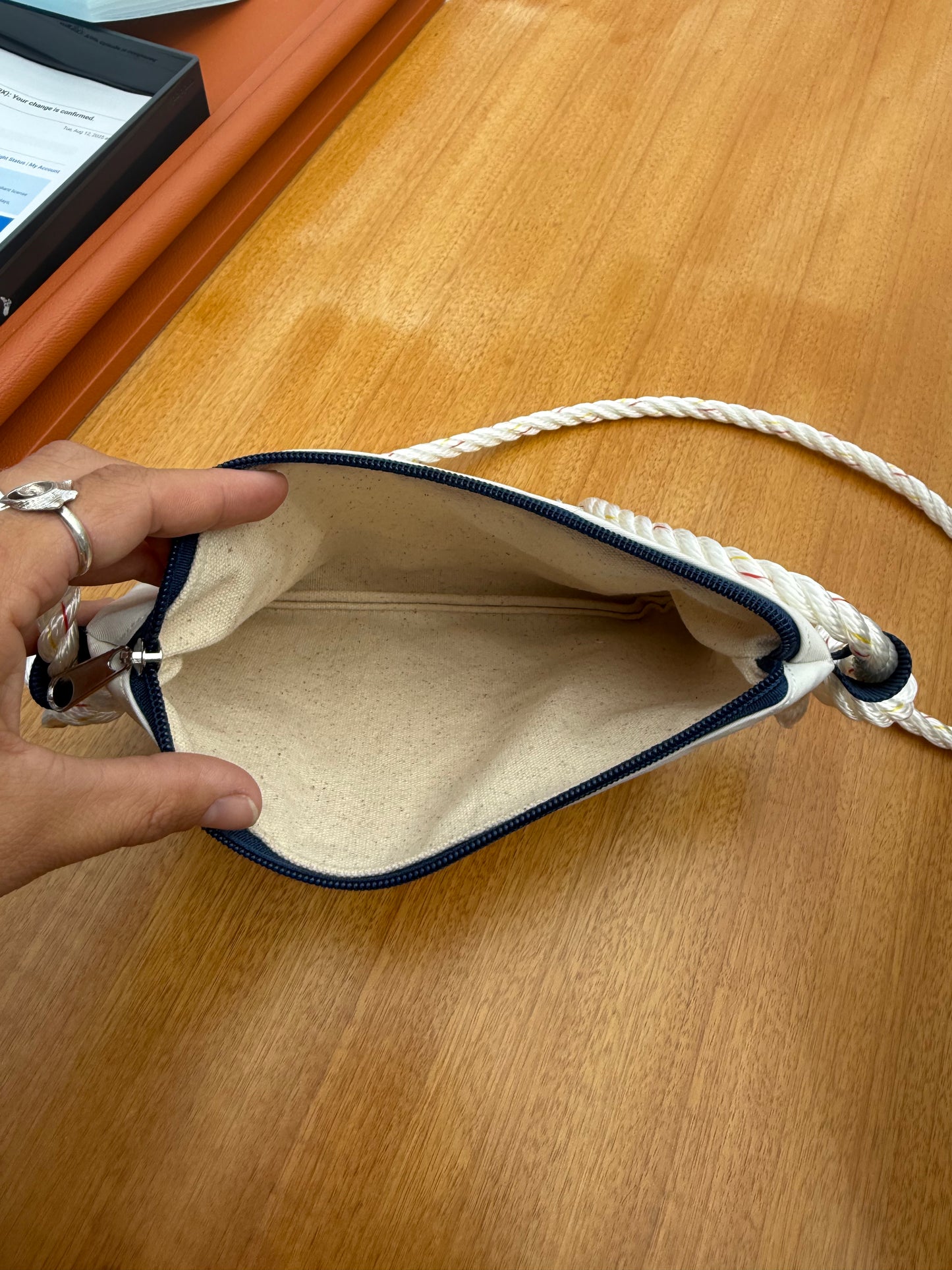 Recycled Sail Cross Body Bag